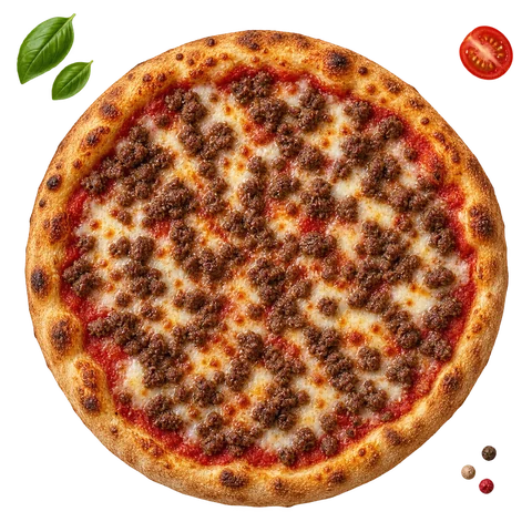 Bolognese pizza